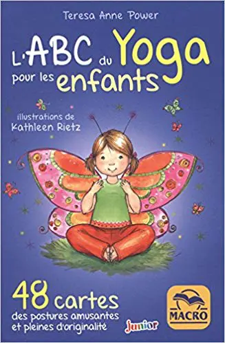 Coffet l'ABC du yoga pour les enfants: 48 cartes des postures amusantes et pleines d'originalité