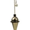 PENDULE MIR DORÉ AVEC TÉMOIN