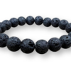 Bracelet Pierre de Lave Ø 8mm – Image 2