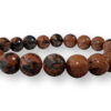 Bracelet Obsidienne Acajou Ø 8mm – Image 2