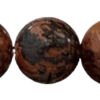 Bracelet Obsidienne Acajou Ø 8mm – Image 3
