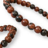 Bracelet Obsidienne Acajou Ø 6mm
