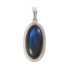 PENDENTIF LABRADORITE SERTI ARGENT 925