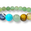 Bracelet 7 Chakras Aventurine Verte Ø 8mm – Image 2