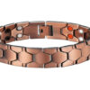 Bracelet Hexagonal cuivre magnétique  44 aimants