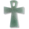 PENDENTIF AVENTURINE SCULPTÉ CROIX ANKH