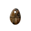 PENDENTIF PIERRE PERCÉE CHIASTHOLITE