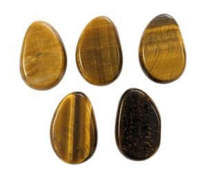 PENDENTIF PIERRE PERCÉE OEIL DE TIGRE