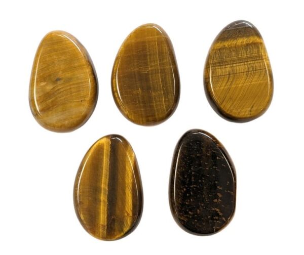 PENDENTIF PIERRE PERCÉE OEIL DE TIGRE