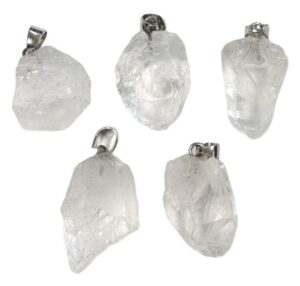 PENDENTIF CRISTAL DE ROCHE BRUT