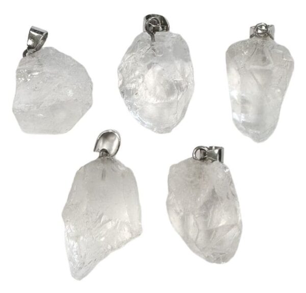 PENDENTIF CRISTAL DE ROCHE BRUT