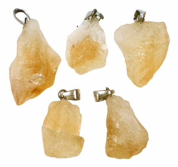 PENDENTIF CITRINE CHAUFEE BRUTE