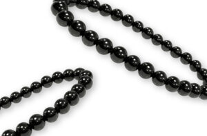 Bracelet Spinelle Noire Ø 6mm