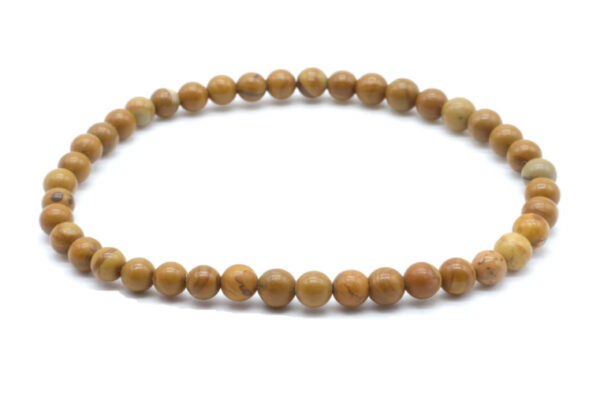 Bracelet Bois Fossile Ø 4mm – Image 2