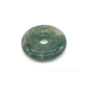 Pendentif Donut Agate Mousse