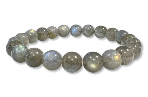 Bracelet Labradorite qualité supérieure Ø 8mm – Image 2