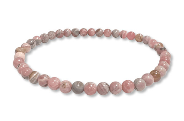Bracelet Rhodochrosite Ø 4mm – Image 2