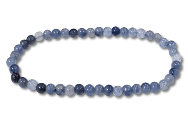 Bracelet Aventurine bleue Ø 4mm – Image 2