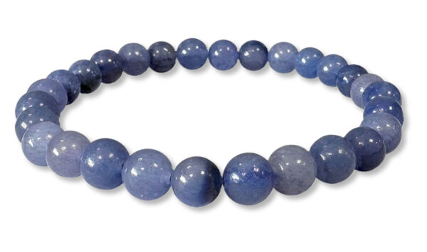 Bracelet Aventurine bleue Ø 6mm – Image 2