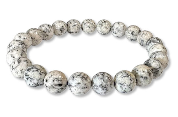 Bracelet Jaspe K2 Ø 8mm – Image 2