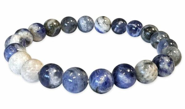Bracelet Sodalite Ø 8mm – Image 2