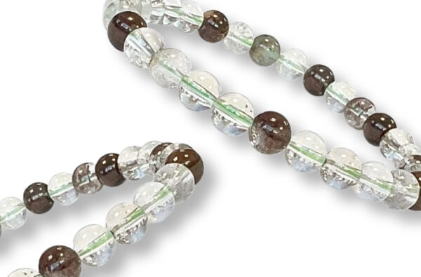 Bracelet Quartz Chlorite Lodolite Ø 6mm