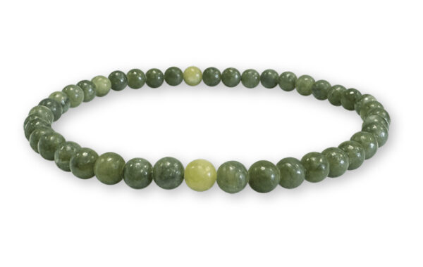 Bracelet Jade Néphrite Ø 4mm – Image 2
