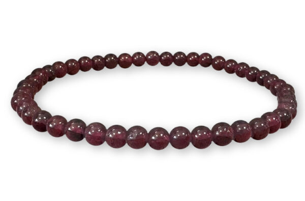 Bracelet Grenat Ø 4mm – Image 2