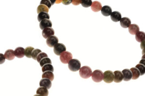 Bracelet Tourmaline Melon d'eau Ø 6mm