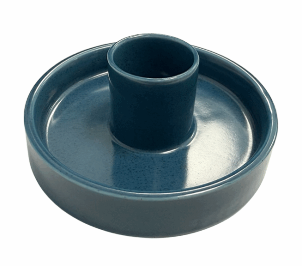 PORTE ENCENS CERAMIQUE BLEUE PALO SANTO OU CONES – Image 2